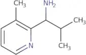 2-Methyl-1-(3-methylpyridin-2-yl)propan-1-amine