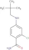 2-Chloro-4-[(2,2-dimethylpropyl)amino]benzamide