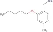 [4-Methyl-2-(pentyloxy)phenyl]methanamine