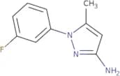 1-(3-Fluorophenyl)-5-methyl-1H-pyrazol-3-amine