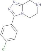 3-(4-Chlorophenyl)-5,6,7,8-tetrahydro-[1,2,4]triazolo[4,3-a]pyrazine
