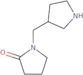 1-(Pyrrolidin-3-ylmethyl)pyrrolidin-2-one