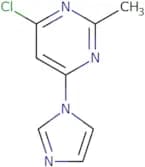 4-Chloro-6-(1H-imidazol-1-yl)-2-methylpyrimidine
