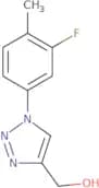 [1-(3-Fluoro-4-methylphenyl)-1H-1,2,3-triazol-4-yl]methanol