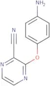 3-(4-Aminophenoxy)pyrazine-2-carbonitrile