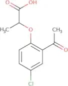 2-(2-Acetyl-4-chlorophenoxy)propanoic acid