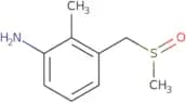 3-(Methanesulfinylmethyl)-2-methylaniline