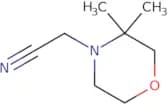 2-(3,3-Dimethylmorpholin-4-yl)acetonitrile