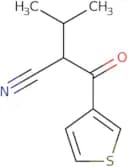 3-Methyl-2-(thiophene-3-carbonyl)butanenitrile