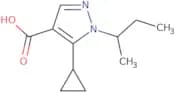 1-(Butan-2-yl)-5-cyclopropyl-1H-pyrazole-4-carboxylic acid