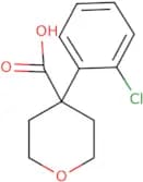 4-(2-Chlorophenyl)oxane-4-carboxylic acid