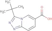 3-tert-Butyl-[1,2,4]triazolo[4,3-a]pyridine-6-carboxylic acid