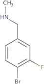 [(4-Bromo-3-fluorophenyl)methyl](methyl)amine