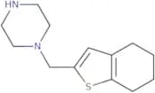 1-(4,5,6,7-Tetrahydro-1-benzothiophen-2-ylmethyl)piperazine