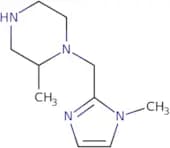 2-Methyl-1-[(1-methyl-1H-imidazol-2-yl)methyl]piperazine