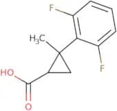 2-(2,6-Difluorophenyl)-2-methylcyclopropane-1-carboxylic acid