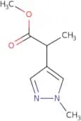 Methyl 2-(1-methyl-1H-pyrazol-4-yl)propanoate