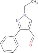1-Ethyl-3-phenyl-1H-pyrazole-4-carbaldehyde