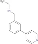 Ethyl({[3-(pyridin-4-yl)phenyl]methyl})amine