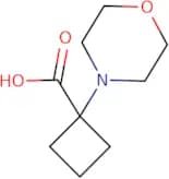 1-(Morpholin-4-yl)cyclobutane-1-carboxylic acid