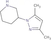 3-(3,5-Dimethyl-1H-pyrazol-1-yl)piperidine
