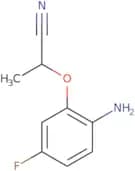 2-(2-Amino-5-fluorophenoxy)propanenitrile