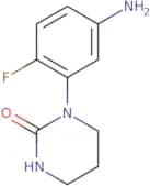 1-(5-Amino-2-fluorophenyl)-1,3-diazinan-2-one