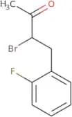 3-Bromo-4-(2-fluorophenyl)butan-2-one