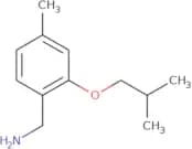 [4-Methyl-2-(2-methylpropoxy)phenyl]methanamine