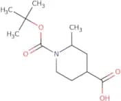 rac-(2R,4R)-1-[(tert-Butoxy)carbonyl]-2-methylpiperidine-4-carboxylic acid