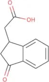 2-(3-Oxo-2,3-dihydro-1H-inden-1-yl)acetic acid