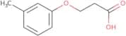 3-(3-Methylphenoxy)propanoic acid