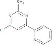 4-Chloro-2-methyl-6-(pyridin-2-yl)pyrimidine