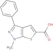 1-Methyl-3-phenyl-1H-thieno[2,3-c]pyrazole-5-carboxylic acid