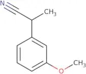 2-(3-Methoxyphenyl)propanenitrile