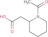 2-(1-Acetylpiperidin-2-yl)acetic acid
