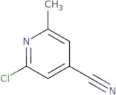 2-Chloro-6-methylpyridine-4-carbonitrile
