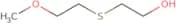 2-[(2-Methoxyethyl)sulfanyl]ethan-1-ol