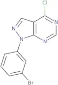 1-(3-bromophenyl)-4-chloro-1H-pyrazolo[3,4-d]pyrimidine