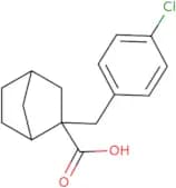 2-[(4-Chlorophenyl)methyl]bicyclo[2.2.1]heptane-2-carboxylic acid