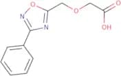 2-[(3-Phenyl-1,2,4-oxadiazol-5-yl)methoxy]acetic acid