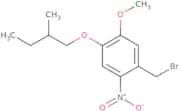 1-(Bromomethyl)-5-methoxy-4-(2-methylbutoxy)-2-nitrobenzene