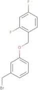 1-{[3-(Bromomethyl)phenoxy]methyl}-2,4-difluorobenzene