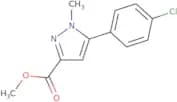 Methyl 5-(4-chlorophenyl)-1-methyl-1H-pyrazole-3-carboxylate