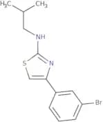4-(3-Bromophenyl)-N-(2-methylpropyl)-1,3-thiazol-2-amine