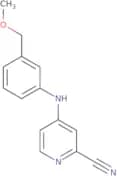 4-{[3-(Methoxymethyl)phenyl]amino}pyridine-2-carbonitrile