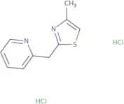 2-[(4-Methyl-1,3-thiazol-2-yl)methyl]pyridine dihydrochloride