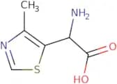 2-Amino-2-(4-methyl-1,3-thiazol-5-yl)acetic acid