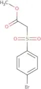 Methyl 2-(4-bromobenzenesulfonyl)acetate