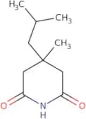 4-Methyl-4-(2-methylpropyl)piperidine-2,6-dione